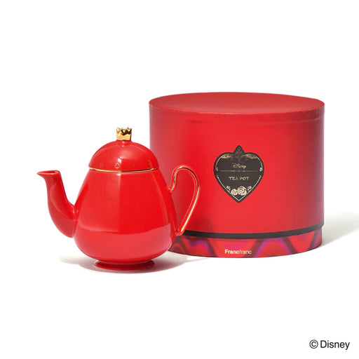 Franc Franc - Disney Villains Night Collection x Queen of Hearts Teapot (Release Date: Aug 25)