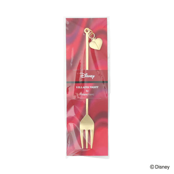 Franc Franc - Disney Villains Night Collection x Queen of Hearts Cake Fork (Release Date: Aug 25)