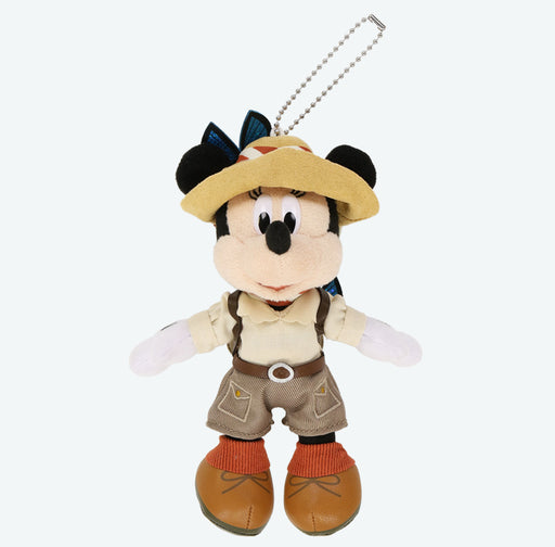 TDR - "Tokyo Disneyland 41st Anniversary" Collection x Minnie Mouse Plush Keycain  (Release Date: Apr 15)