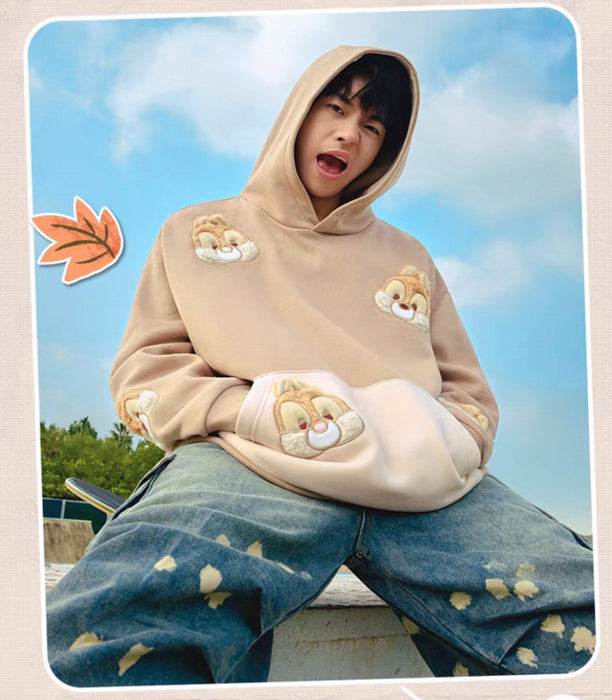 SHDS - 2025 Cute & Moving Fall Collection x Chip & Dale Pullover Hoodie for Adults (Release Date: Aug 26, 2025)
