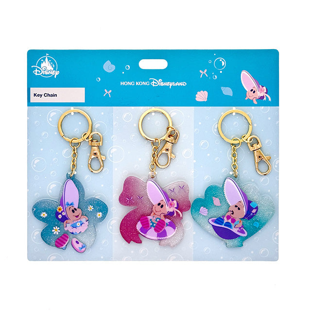 HKDL - 2026 Baby Oysters Shimmering Summer Collection x Baby Oyster Acrylic Keychain Set of 3