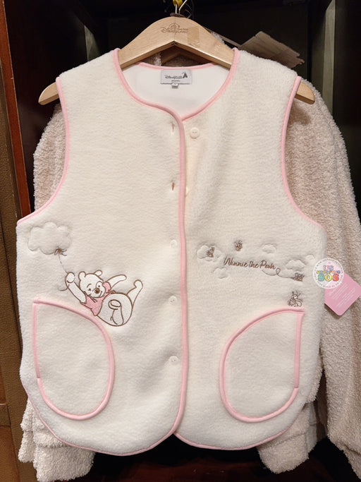 HKDL - White Winnie the Pooh Fleece Vest for Women