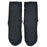 JDS - MARY QUANT - Minnie Asymmetrical Black Socks (23-25cm)