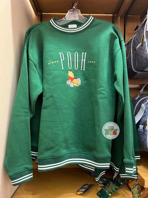 DLR/WDW - Winnie the Pooh & Friends - Pooh Embroidered Pullover Fleece Sweatshirt (Adult)