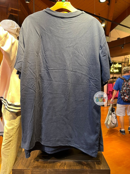 WDW - Magic Kingdom 2026 - Lagoon Crew Neck Heather Navy T-shirt (Adult)