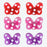 TDR - Minnie Mouse Rolka Dot Ribbon Design x Hair Clips Set of 3