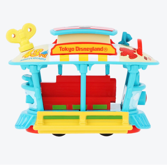TDR - 2026 Tokyo Disneyland 43rd Anniversary Collection x Mickey Mouse Tomica Jolly Trolley-themed Toy Car (Release Date: Apr 15, 2026)