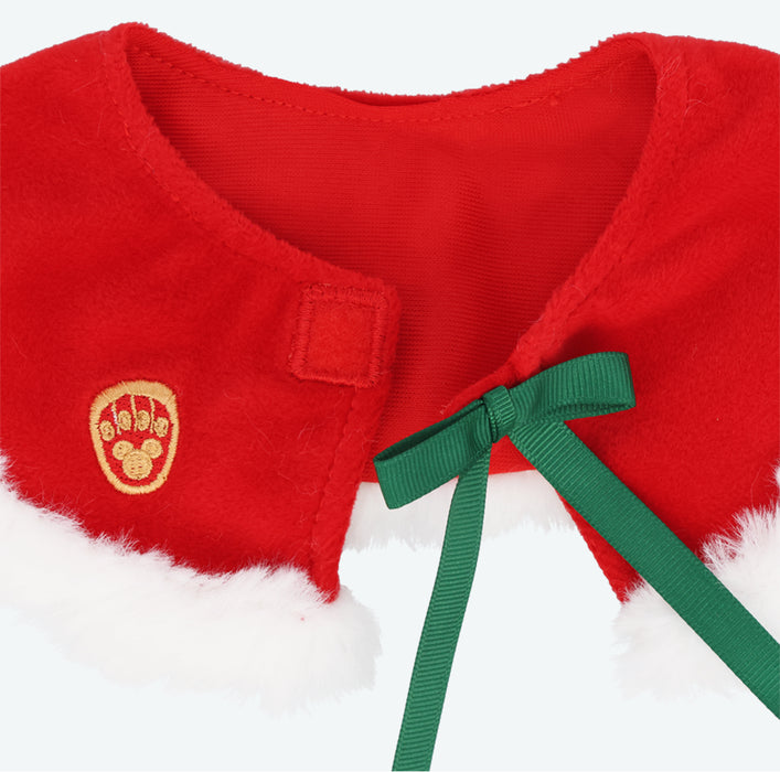 TDR - Duffy & Friends "Wintery Snowman" Collection x Santa Hat & Cape Plush Toy Costume (Release Date: Nov 4, 2025)