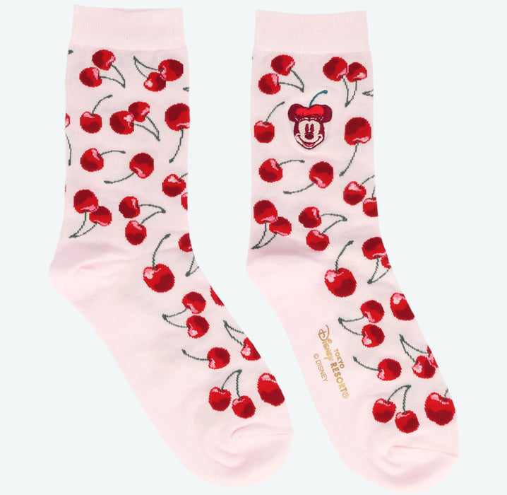 TDR - 2026 Minnie Mouse with the Cherry on Top Collection x Socks 22 to 25cm (Release Date: Feb 5, 2026)