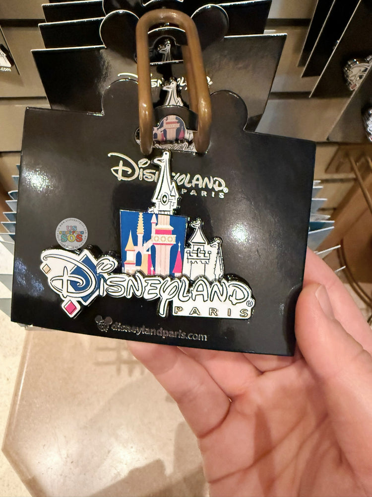 DLP - Disneyland Paris Exclusive - Sleeping Beauty Castle with Wordings Pin