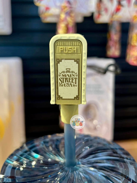 DLR/WDW - Main Street Trash Can Silicone Straw Topper