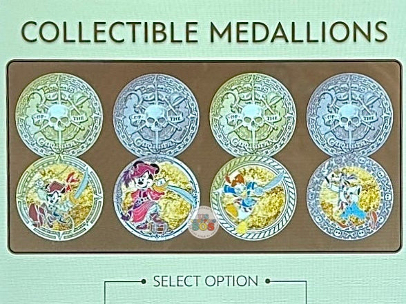 WDW - Color Collectible Medallions 2026 - Magic Kingdom Adventureland Pirates of the Caribbean