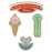 TDR - 2026 Tokyo Disneyland Park Signs Pins of 4 "Ice Cream Cones" shop and "Grand Emporium"(Release Date: Jul 16, 2026)