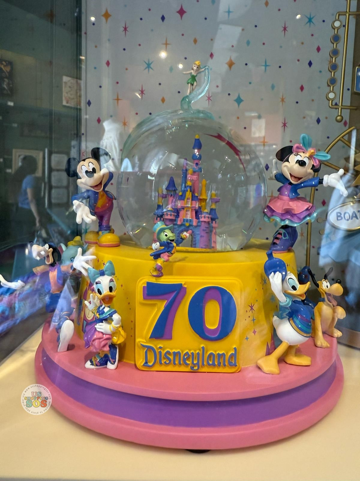 DLR - Disneyland 70th Celebration - Mickey & Friends Large Snow