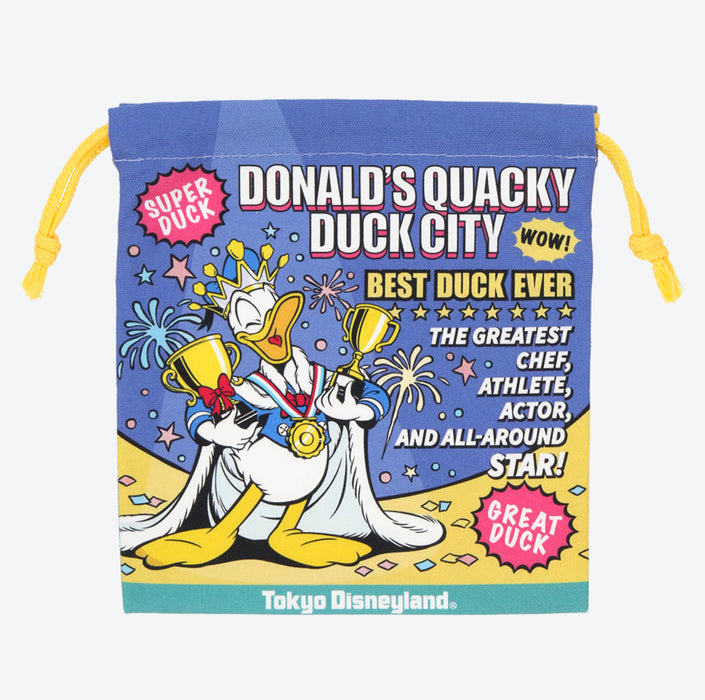 TDR - "Donald's Quacky Duck City" Collection - Drawstring Bags Set (Release Date: Apr 8)