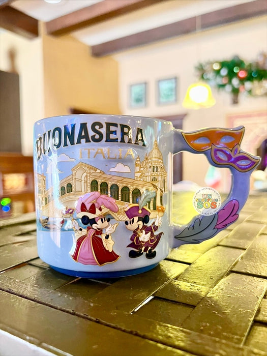 WDW - Epcot World Showcase Italy 🇮🇹 - Carnevale 2025 - Mickey & Minnie Mug
