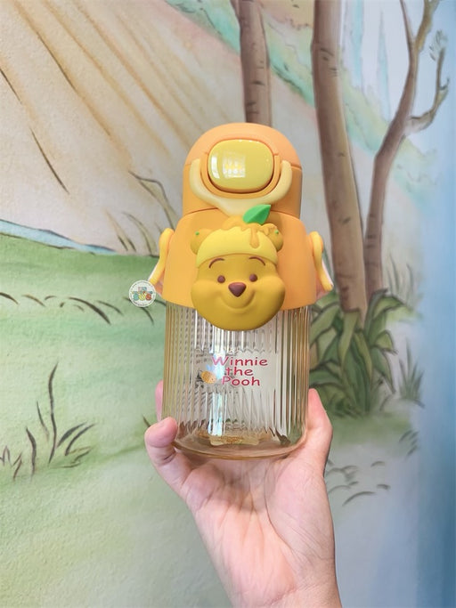HKDL - Winnie the Pooh Lemon Honey Collection x Winnie the Pooh and Friends Drink Bottle with Strap