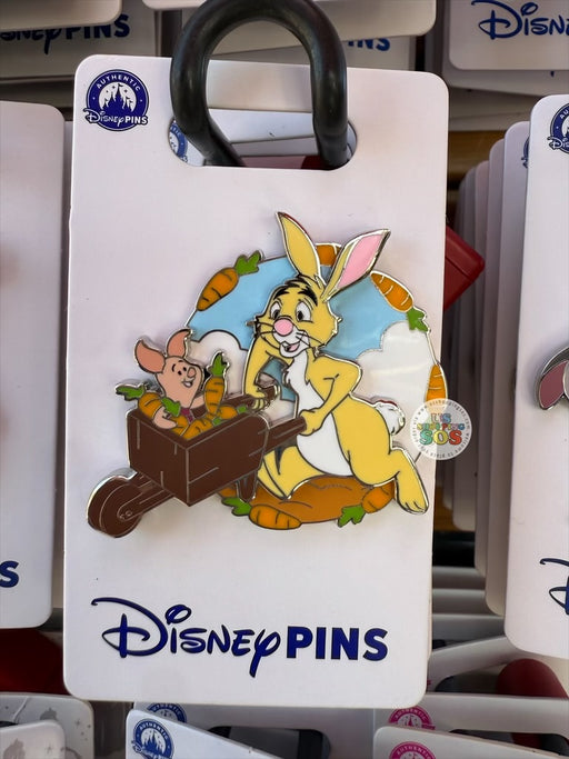 DLR/WDW - Winnie the Pooh - Rabbit and Piglet with Wheelbarrow Pin (1/20/2026)