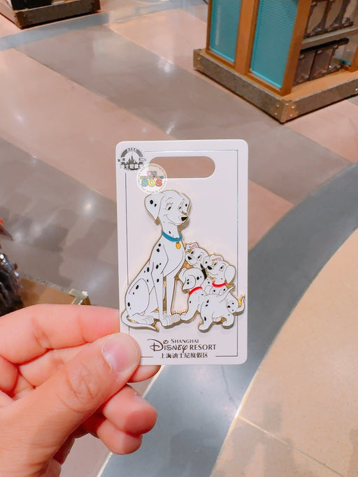 SHDL - Disney Mothers Pin x 101 Dalmatian Perdita & Kids