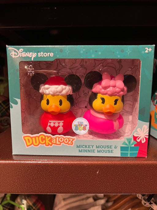 DLR/WDW - Christmas 2026 - Mickey & Minnie Holiday Duckie Set