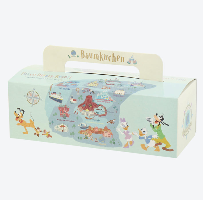 TDR - Tokyo Disney Resort "Park Map Motif" Collection - Baumkuchen Box Set (Release Date: July 11, 2024)