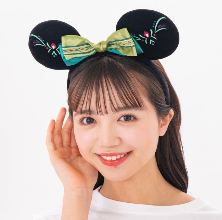 TDR - Fantasy Springs Anna & Elsa Frozen Journey Collection x Anna Headband with Green Ribbon