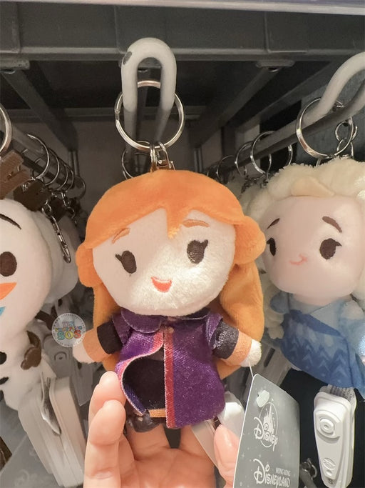 HKDL - World of Frozen x Anna "Flat" Plush Keychain