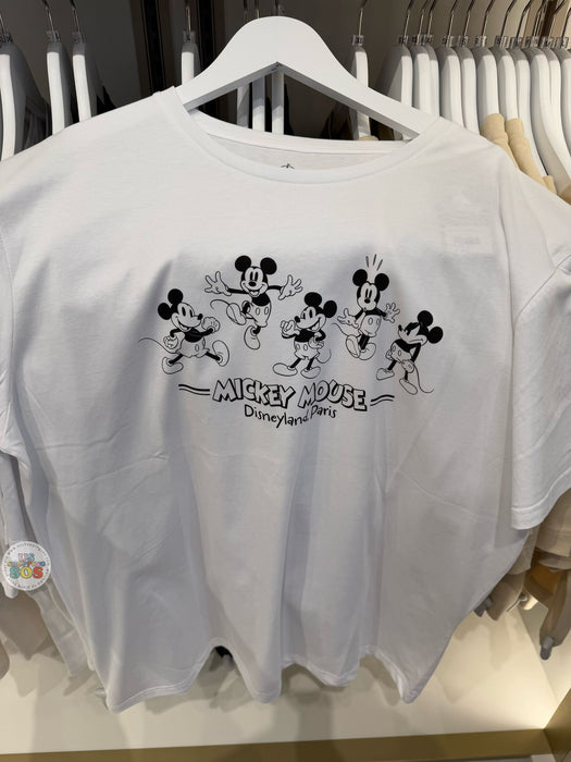 DLP - Mickey & Minnie Mouse Disneyland Paris ‘Vintage’ T Shirt for Adults