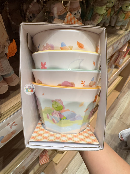 HKDL - 2026 Duffy and Friends Autumn Explorer Collection x Bowls Set of 4