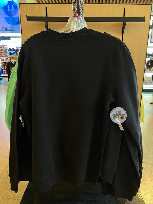 DLR/WDW - Mickey Big Face Black Pullover (Adult)