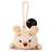 Japan Takara Tomy - Nui Pan Character Bun Winnie the Pooh Plush Keychain (Release Date: Feb 15, 2025)