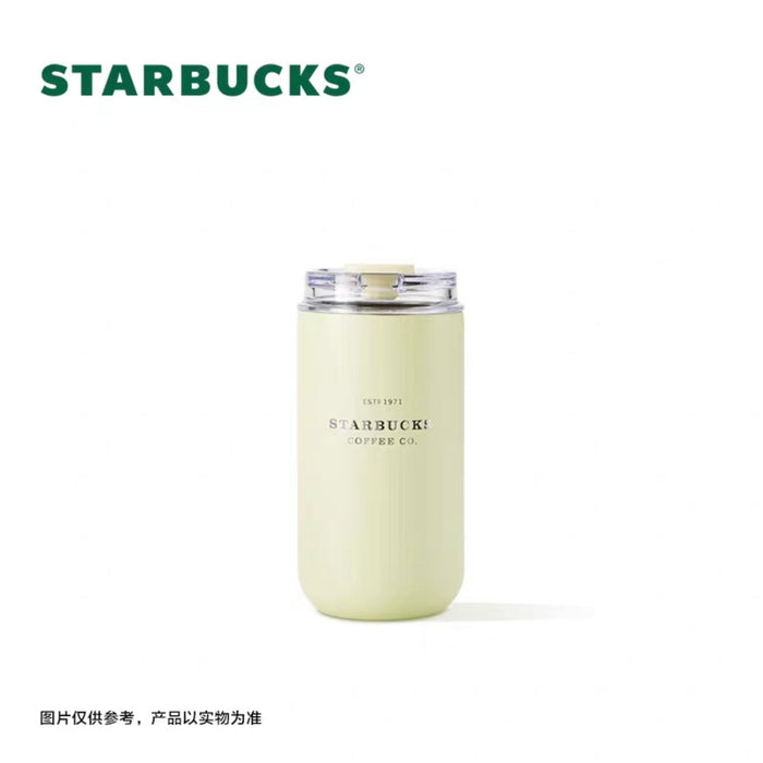 Starbucks China - Summer Fresh Green 2023 - 7. Stainless Steel ToGo Cup with Straw 355ml