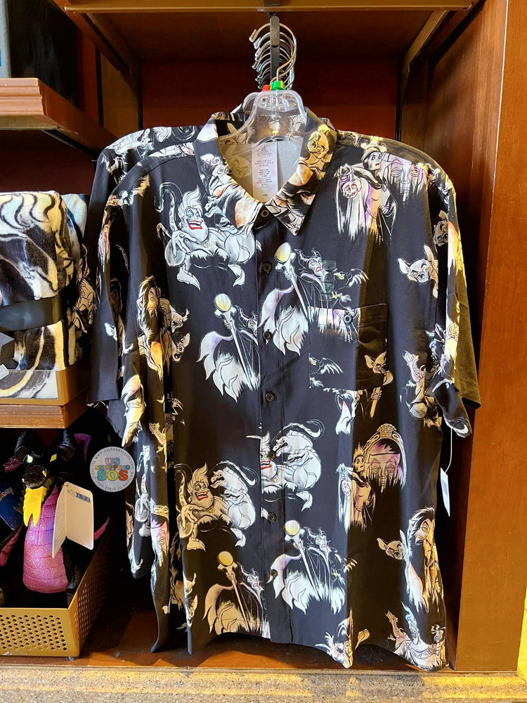 DLR/WDW Disney Villains Halloween 2025 Villains Button Shirt