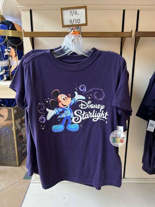 WDW - Mickey Disney Starlight - Navy Graphic Tee (Youth)