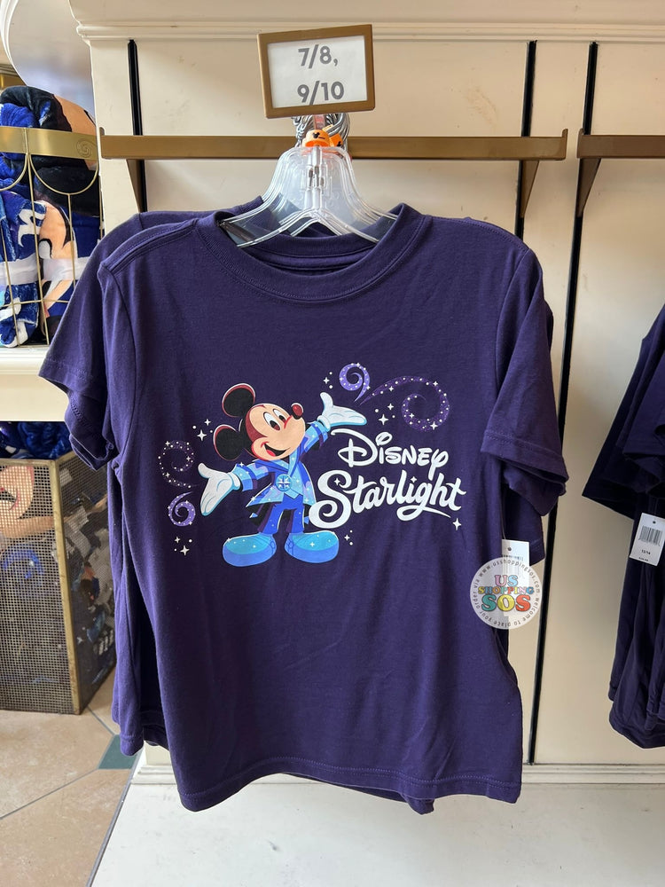 WDW - Mickey Disney Starlight - Navy Graphic Tee (Youth)