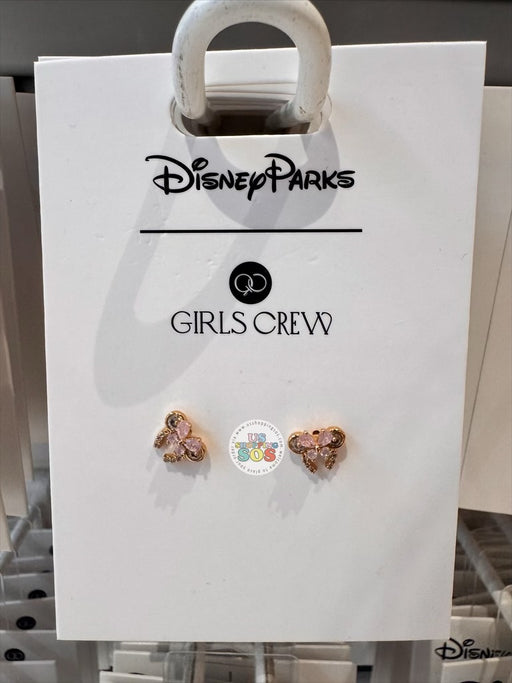DLR/WDW - Girls Crew Minnie Headband Earrings