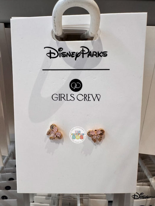 DLR/WDW - Girls Crew Minnie Headband Earrings