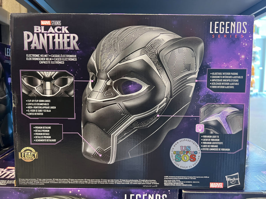 DLR - Marvel Legends Series Black Panther Electronic Helmet