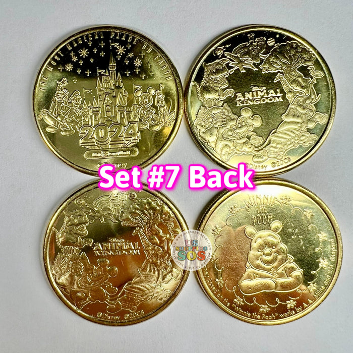 WDW - 2024 Collectible Medallions Set