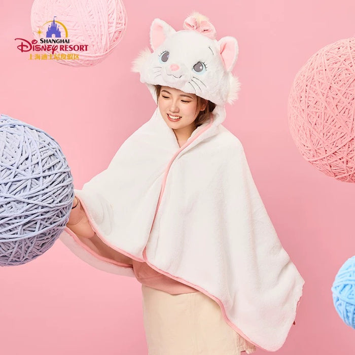 SHDL - Disney Cats "Paw Paw" Party x Marie Multi-Functions Blanket
