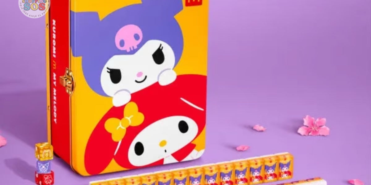 Hong Kong Exclusive - McDonald Kuromi X Melody Crystal Mahjong Set