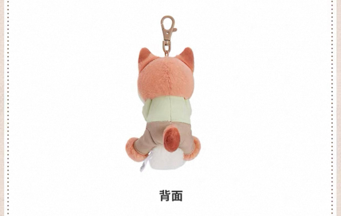 SHDS - 2025 Cute & Moving Fall Collection x Nick Wilde Fluffy ‘Hook It’ Plush Keychain (Release Date: Aug 26, 2025)