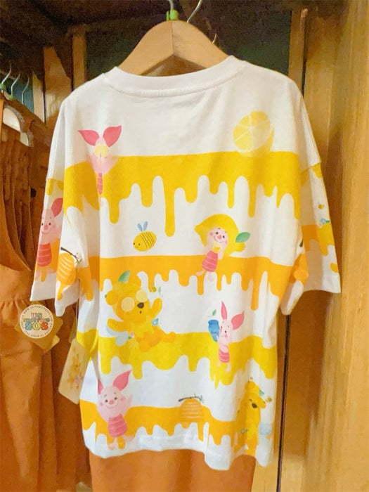 HKDL - Winnie the Pooh Lemon Honey Collection x Winnie the Pooh & Piglet T Shirt for Kids