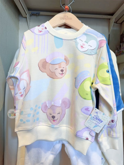 HKDL - Duffy & Friends "Smiles go Around" x Duffy and Friends Sweatshirt For Kids