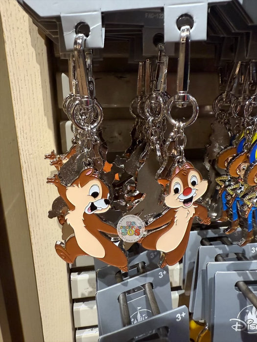 DLR/WDW - Chip & Dale Matching Keychain Set of 2
