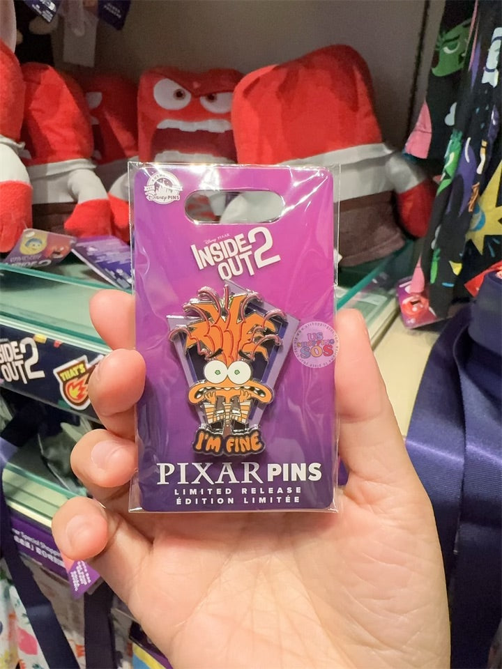 HKDL - Inside Out 2 ANXIETY Pin