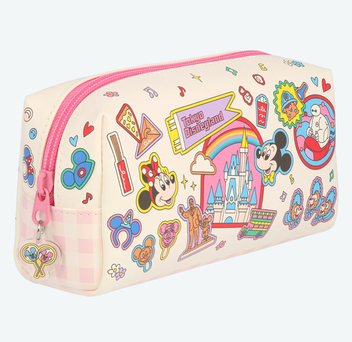 TDR - Tokyo Disney Resort "Park Map Motif" Pastel Color Collection - Pencil Case (Release Date: Dec 11, 2025)