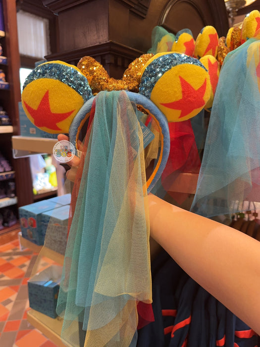 HKDL - 2026 Pixar Summer Fest x Minnie Mouse Sequin Ear Headband with Veil