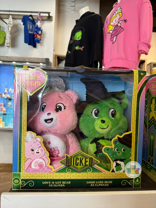 Universal Studios - Care Bears x Wicked - Glinda & Elphaba Plush Toy Set