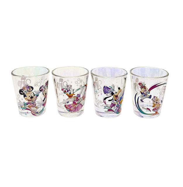 HKDL - 20th Anniversary Grand Celebration Mickey & Friends Shot Glass Set
